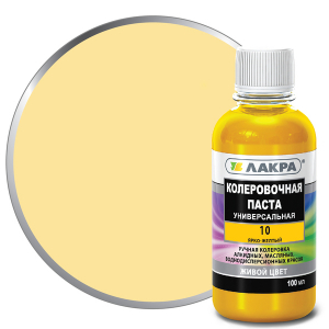 Лакра колер №10 ярко-желтый 100мл/6