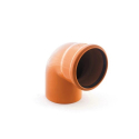Отвод НК ПП 110х87, рыжий,РТП/35/36653