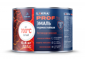ЛАКРА PROF IT эмаль термостойкая до  700С белая 0,4 кг антикоррозионная/8