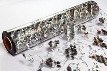 Гибкое стекло с рисунком толщ.0,6мм*1,0м*20м 4248