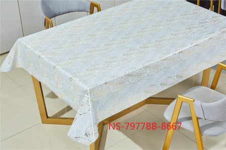 Клеенка Imperio Charm на ткани гладкая с легким тиснен 0,35мм*1,37м*20м/NS-7977BB-8667