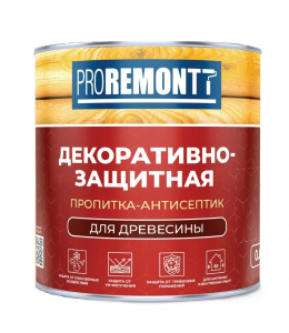 ПРОРЕМОНТТ  бесцветный 0,8л антисептик деревозащитное ср-во /6