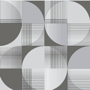 Клеенка ДЕКОРАМА на флиз.основе 1,4м*20м 186В серая Турция