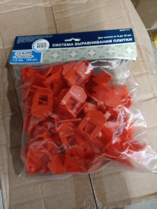 Система выравнивания плитки, ворота, зажим 1,5мм  100шт /20  2707111 T4P