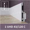 С43/120C плинтус напольный 2,4м Солид /7