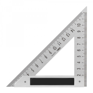 Линейка треугольная стальная 150мм  104520 Deli DL303150